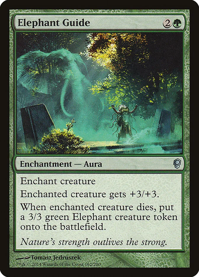 2014 Conspiracy Elephant Guide uncommon #162 unlisted card image