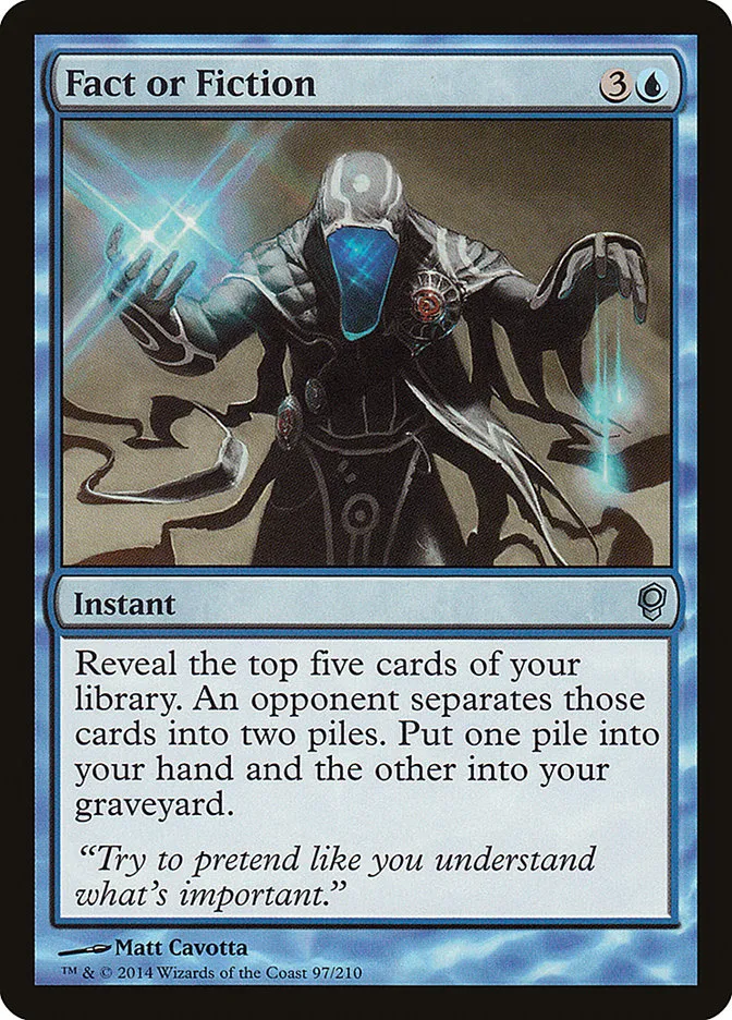 2014 Conspiracy Fact or Fiction uncommon #97 unlisted card image