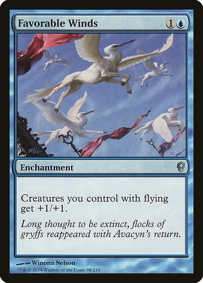 2014 Conspiracy Favorable Winds uncommon #98 unlisted card image