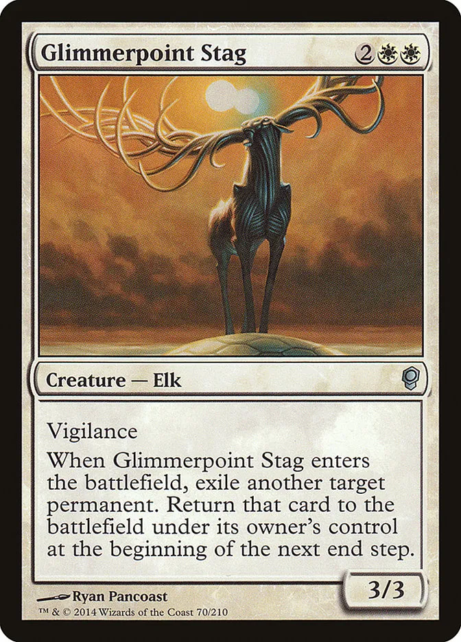 2014 Conspiracy Glimmerpoint Stag uncommon #70 unlisted card image