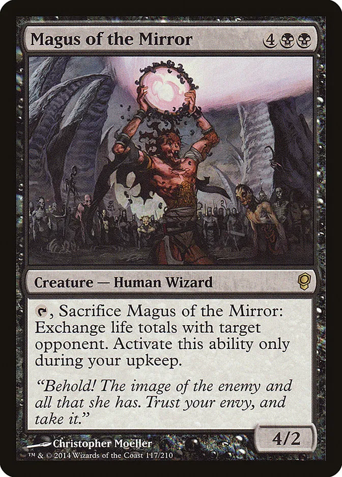 2014 Conspiracy Magus of the Mirror rare #117 unlisted card image