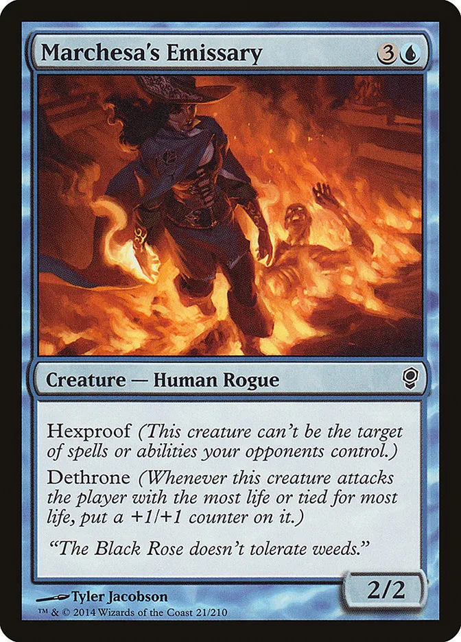 2014 Conspiracy Marchesa's Emissary common #21 unlisted card image