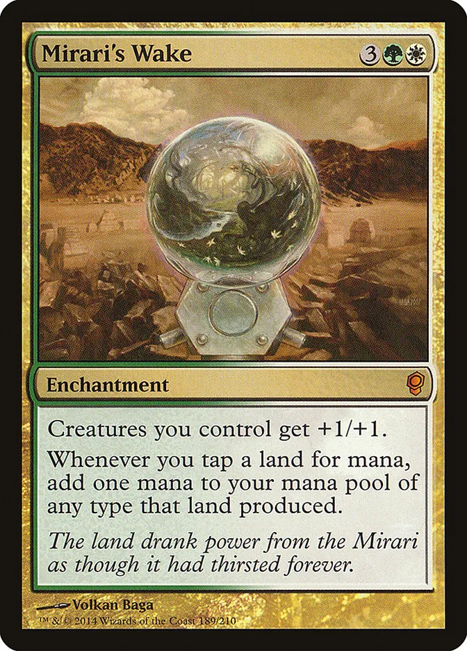 2014 Conspiracy Mirari's Wake mythic #189 unlisted card image