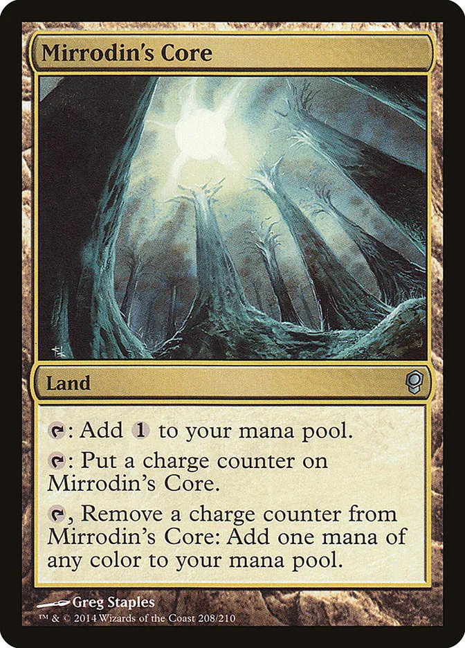 2014 Conspiracy Mirrodin's Core uncommon #208 unlisted card image