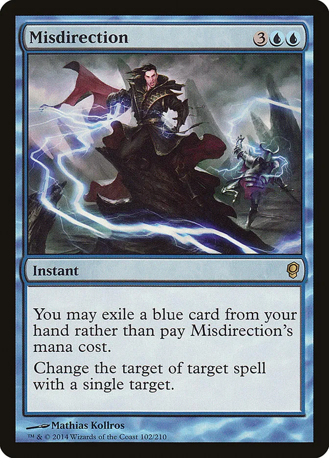 2014 Conspiracy Misdirection rare #102 unlisted card image