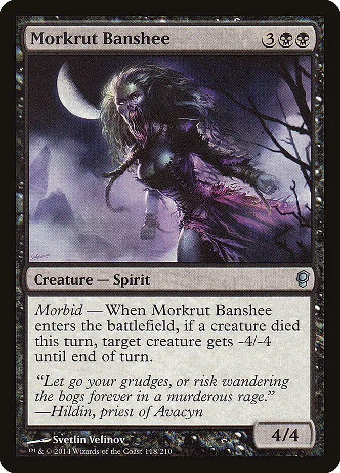 2014 Conspiracy Morkrut Banshee uncommon #118 unlisted card image