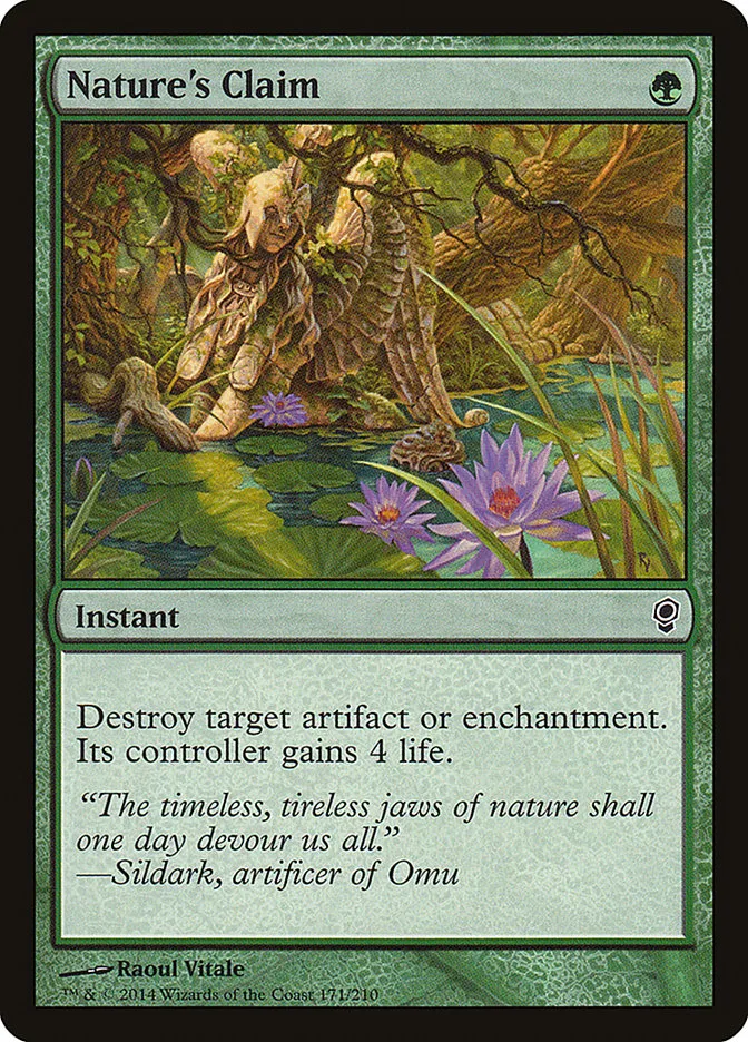 2014 Conspiracy Nature's Claim common #171 unlisted card image
