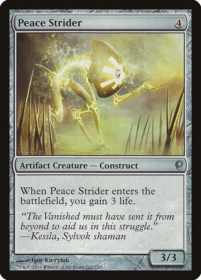 2014 Conspiracy Peace Strider uncommon #201 unlisted card image