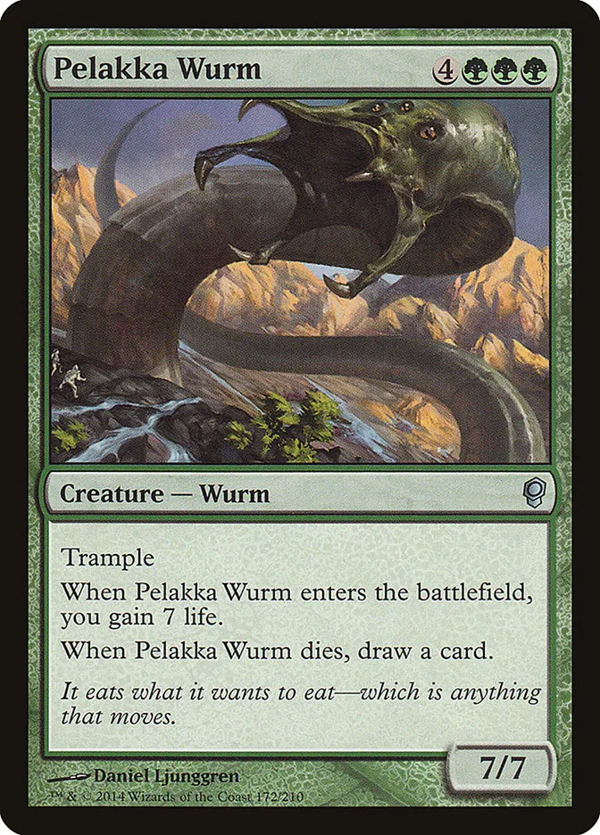 2014 Conspiracy Pelakka Wurm uncommon #172 unlisted card image