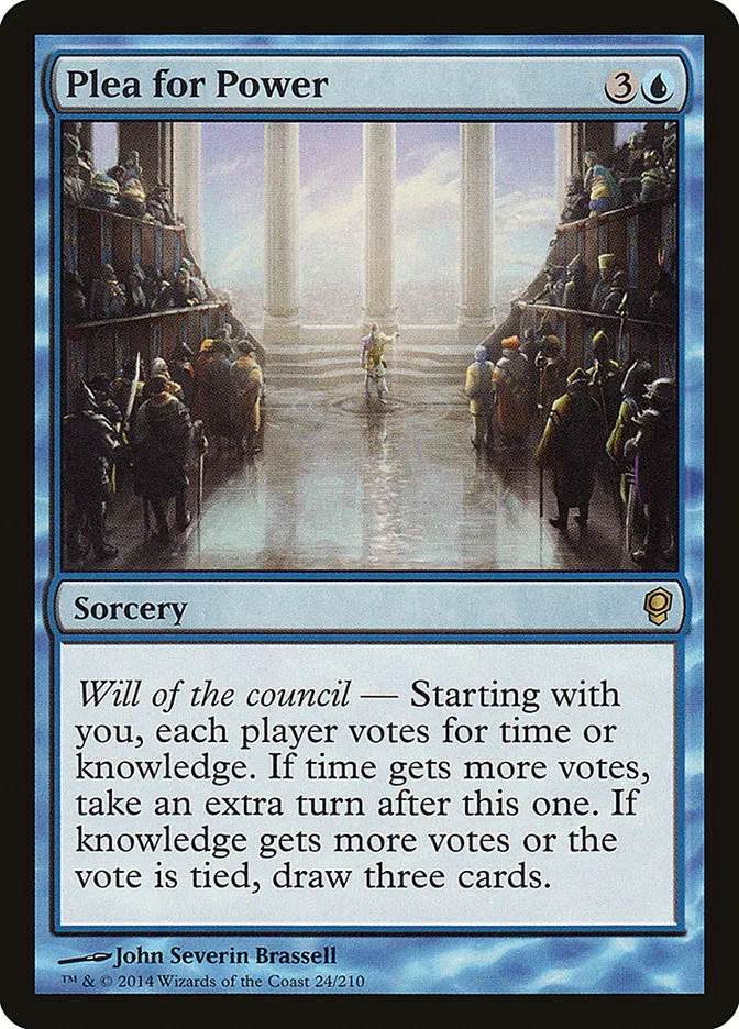 2014 Conspiracy Plea for Power rare #24 unlisted card image