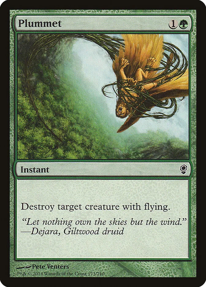 2014 Conspiracy Plummet common #173 unlisted card image