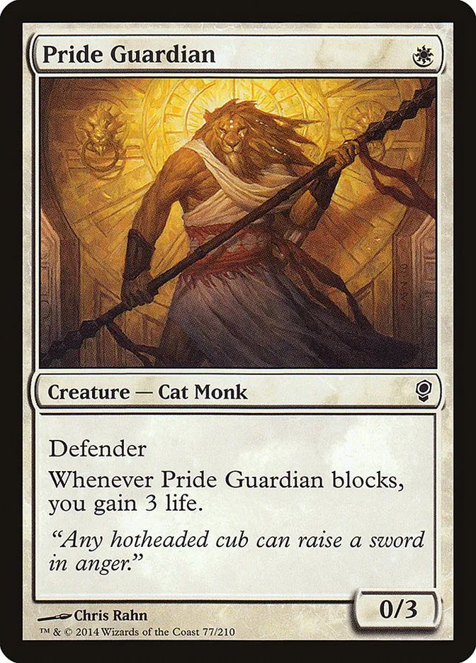 2014 Conspiracy Pride Guardian common #77 unlisted card image