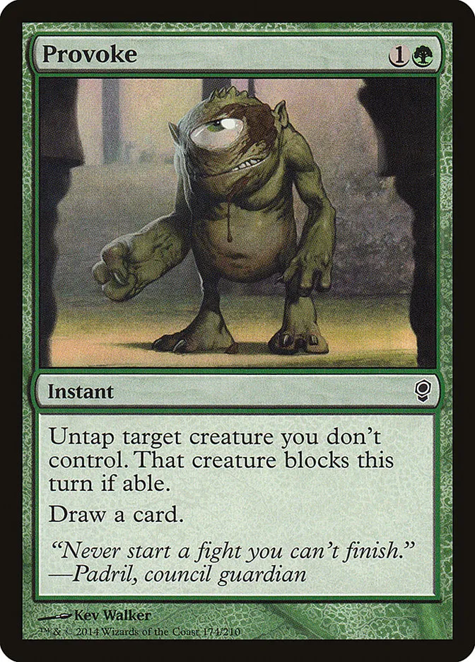 2014 Conspiracy Provoke common #174 unlisted card image