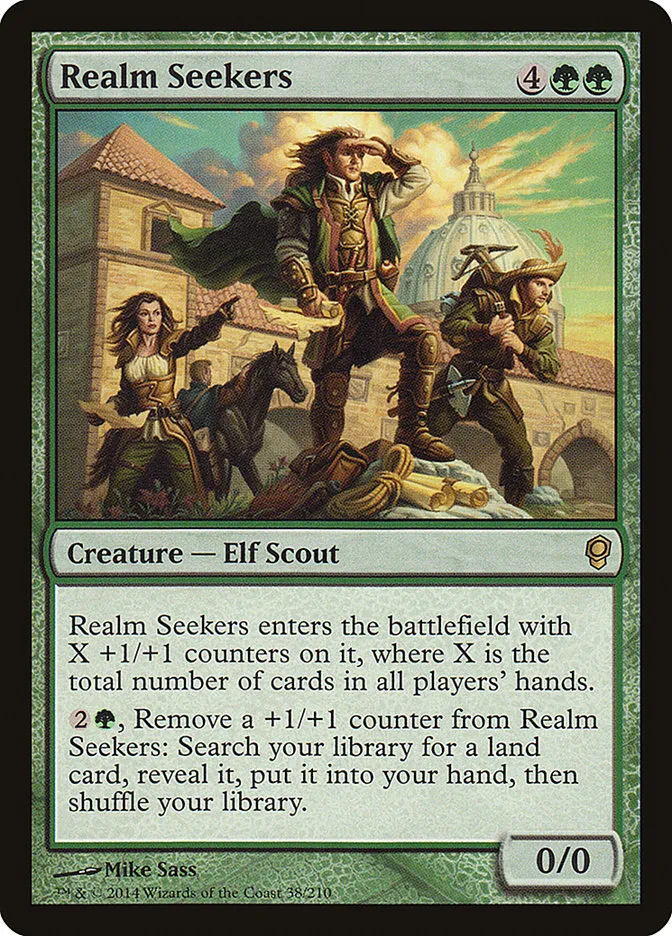 2014 Conspiracy Realm Seekers rare #38 unlisted card image