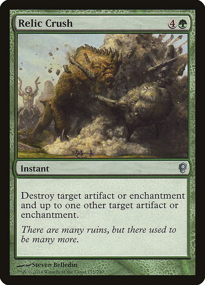 2014 Conspiracy Relic Crush uncommon #175 unlisted card image