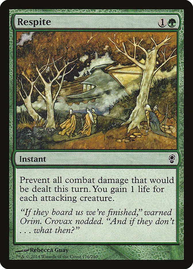 2014 Conspiracy Respite common #176 unlisted card image