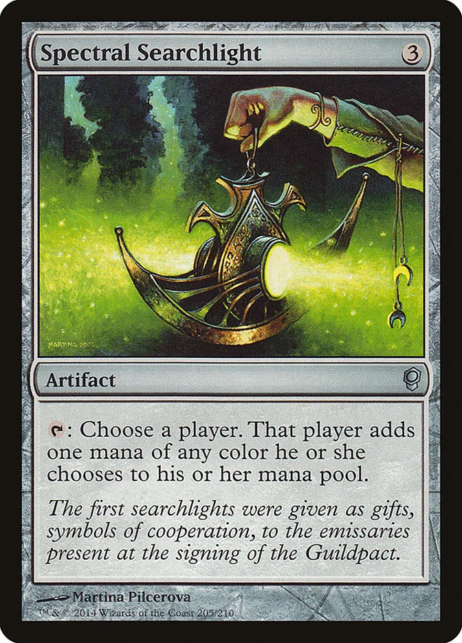 2014 Conspiracy Spectral Searchlight uncommon #205 unlisted card image