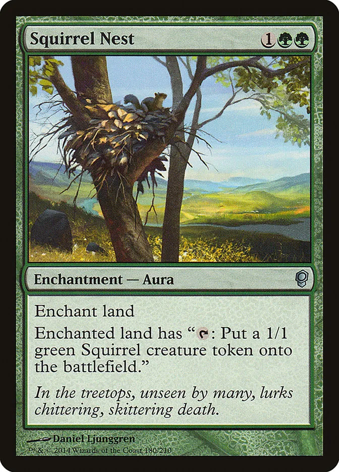 2014 Conspiracy Squirrel Nest uncommon #180 unlisted card image