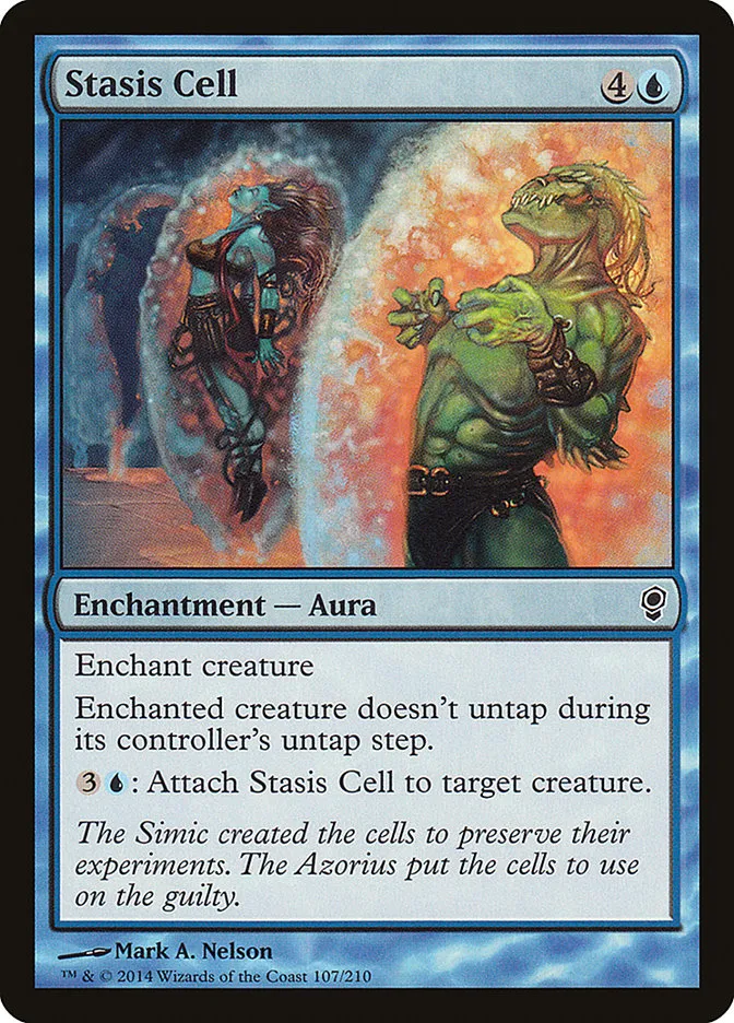 2014 Conspiracy Stasis Cell common #107 unlisted card image