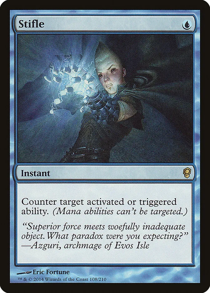2014 Conspiracy Stifle rare #108 unlisted card image