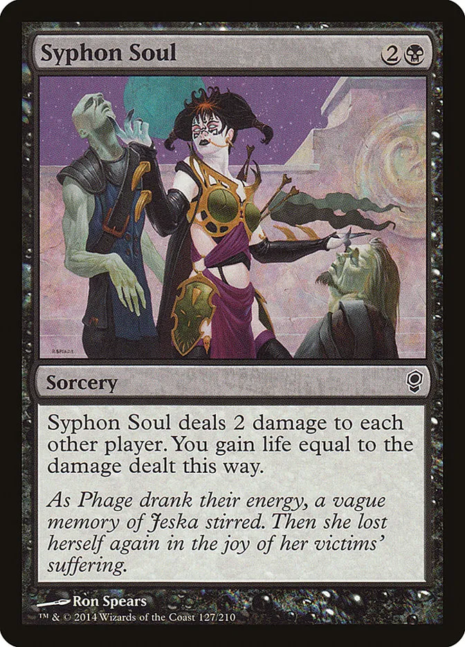 2014 Conspiracy Syphon Soul common #127 unlisted card image