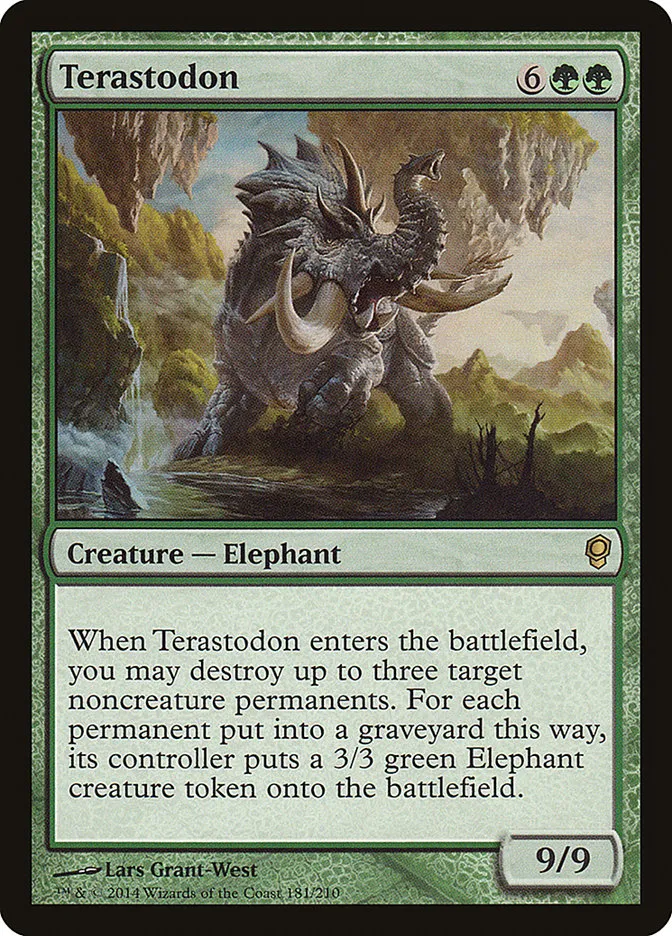 2014 Conspiracy Terastodon rare #181 unlisted card image