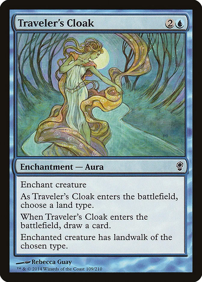 2014 Conspiracy Traveler's Cloak common #109 unlisted card image