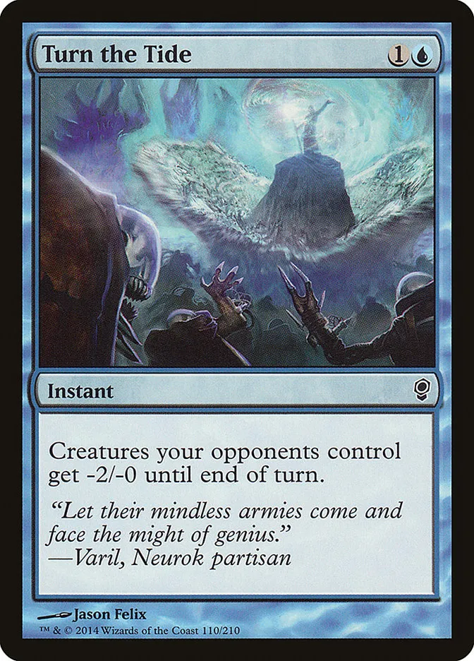 2014 Conspiracy Turn the Tide common #110 unlisted card image