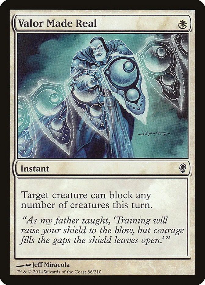 2014 Conspiracy Valor Made Real common #86 unlisted card image
