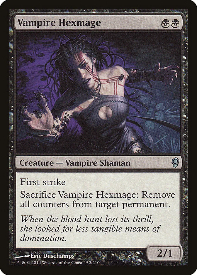 2014 Conspiracy Vampire Hexmage uncommon #132 unlisted card image