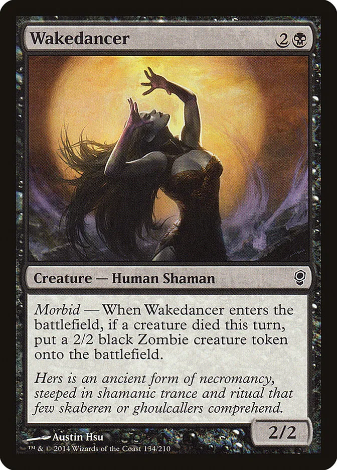 2014 Conspiracy Wakedancer common #134 unlisted card image