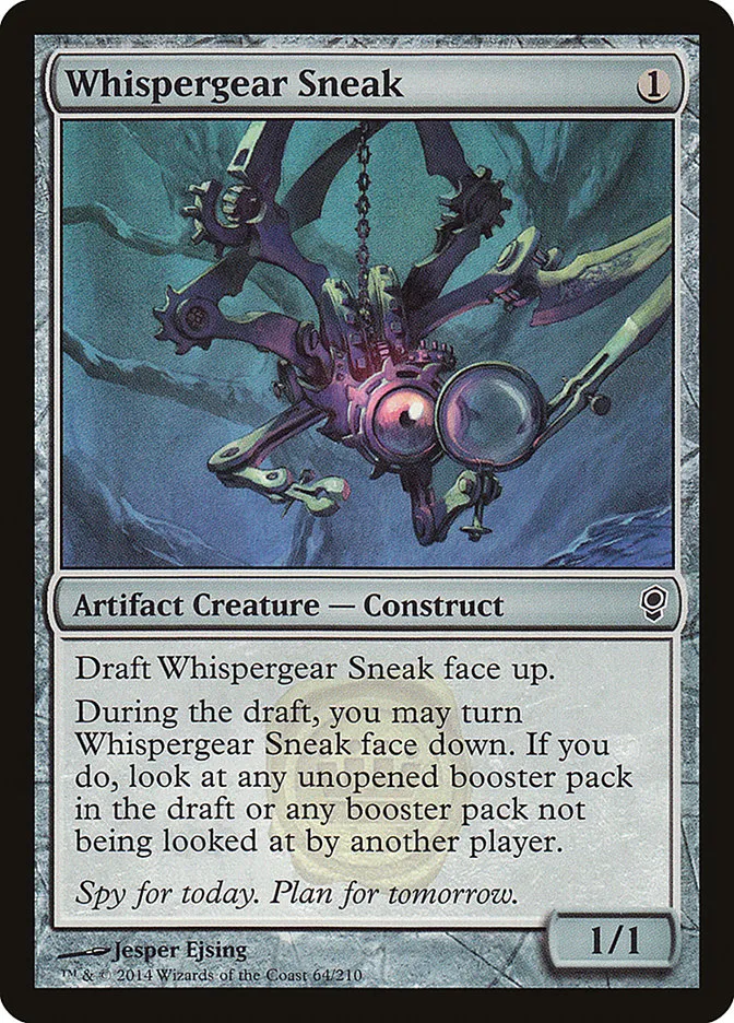2014 Conspiracy Whispergear Sneak common #64 unlisted card image
