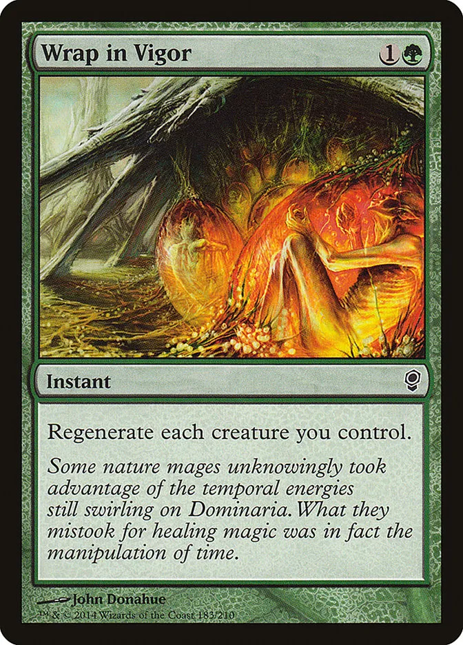 2014 Conspiracy Wrap in Vigor common #183 unlisted card image