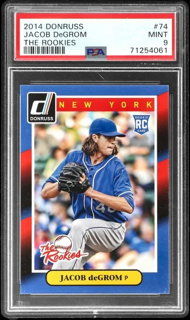2014 Donruss The Rookies Jacob Degrom #74 card image