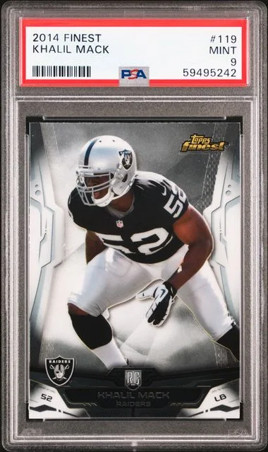 2014 Finest Khalil Mack #119 card image