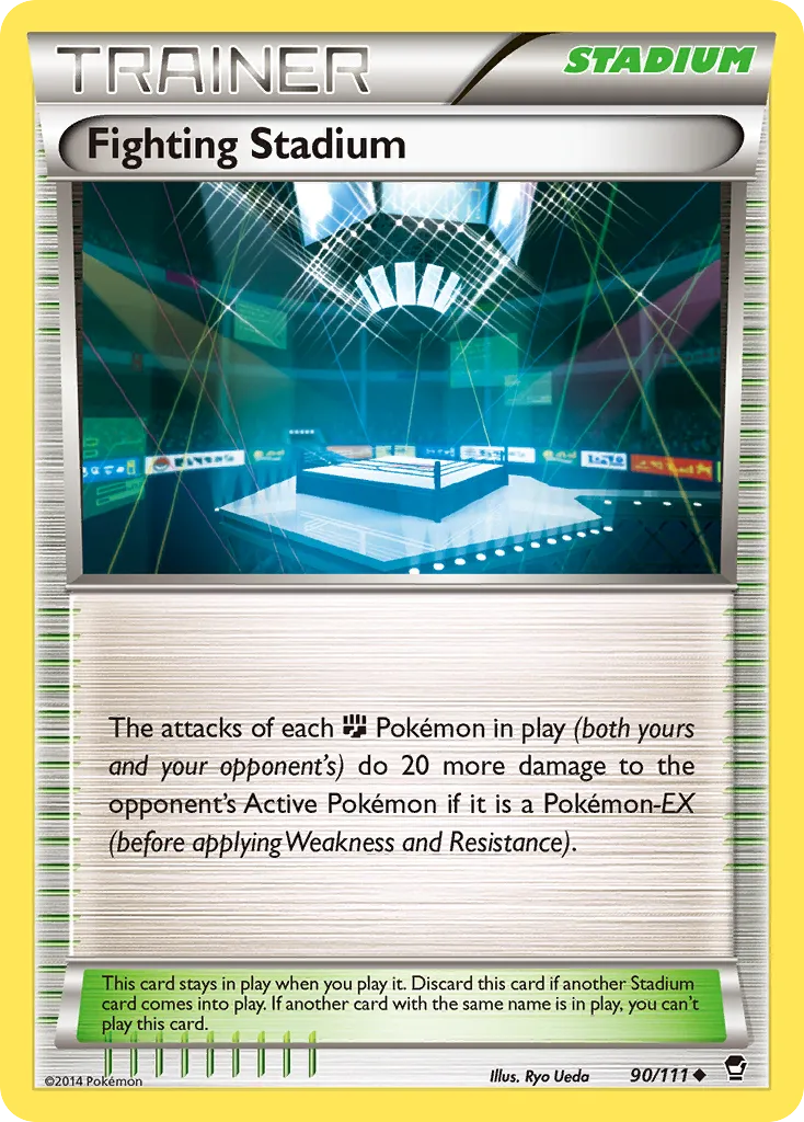 2014 Furious Fists Fighting Stadium #090/111 Uncommon card image