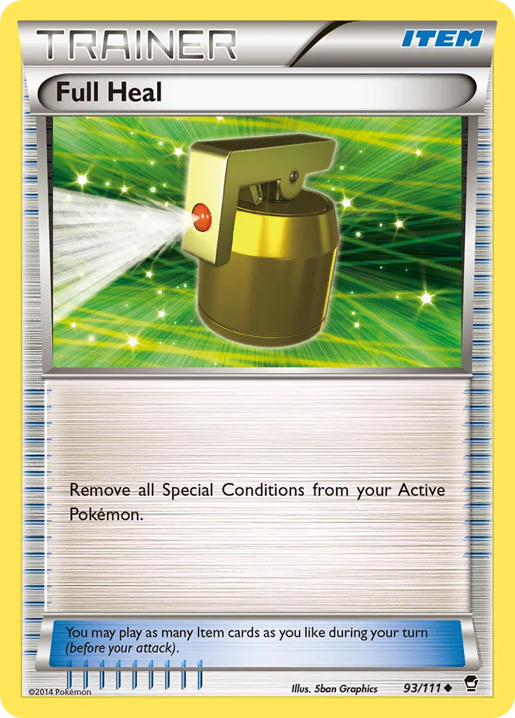 2014 Furious Fists Full Heal #093/111 Uncommon card image