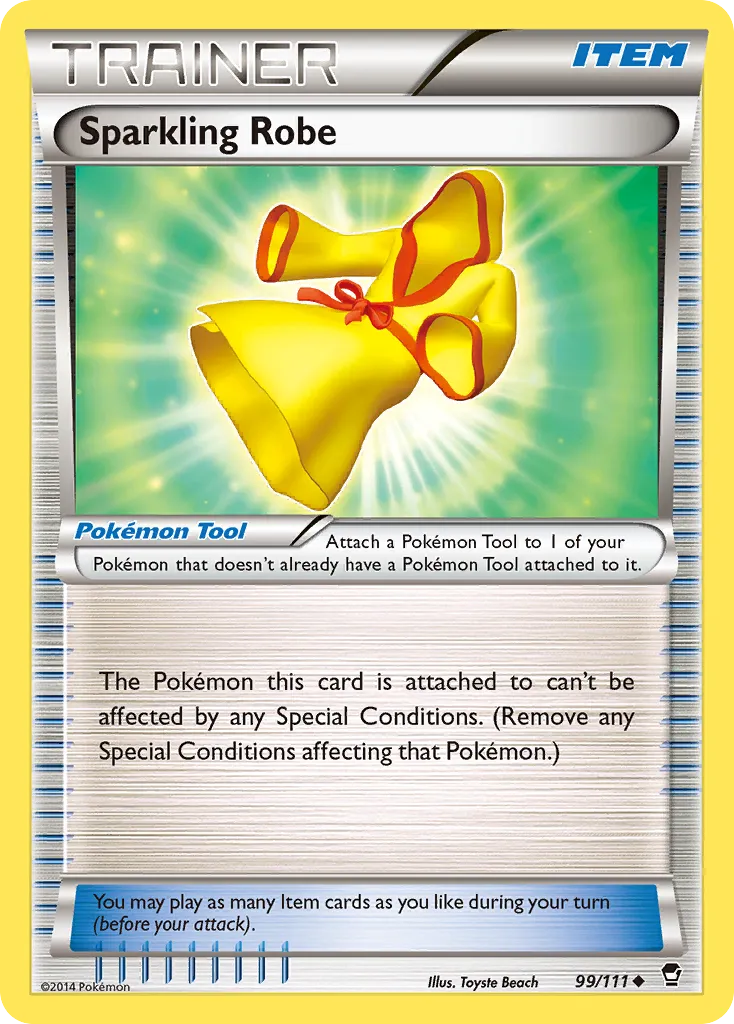 2014 Furious Fists Sparkling Robe #099/111 Uncommon card image