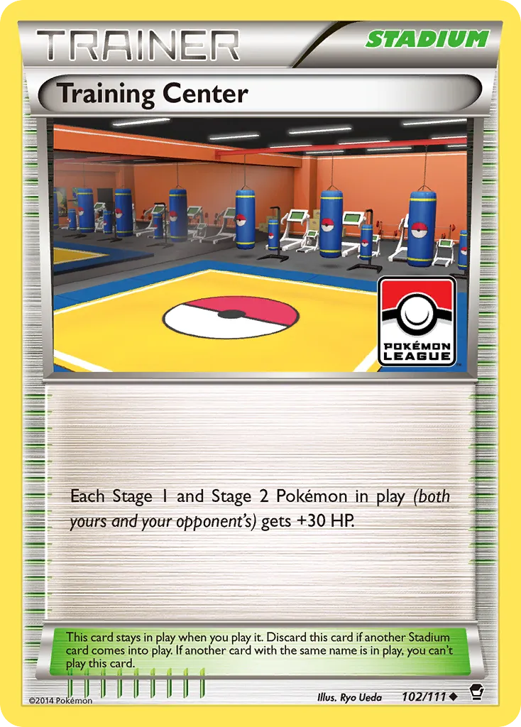 2014 Furious Fists Training Center #102/111 Uncommon card image
