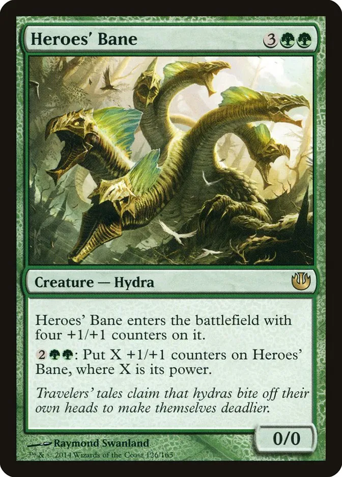 2014 Journey into Nyx Heroes' Bane rare #126 unlisted card image