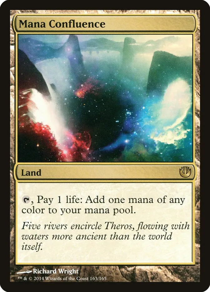 2014 Journey into Nyx Mana Confluence rare #163 unlisted card image