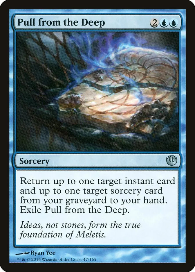 2014 Journey into Nyx Pull from the Deep uncommon #47 unlisted card image
