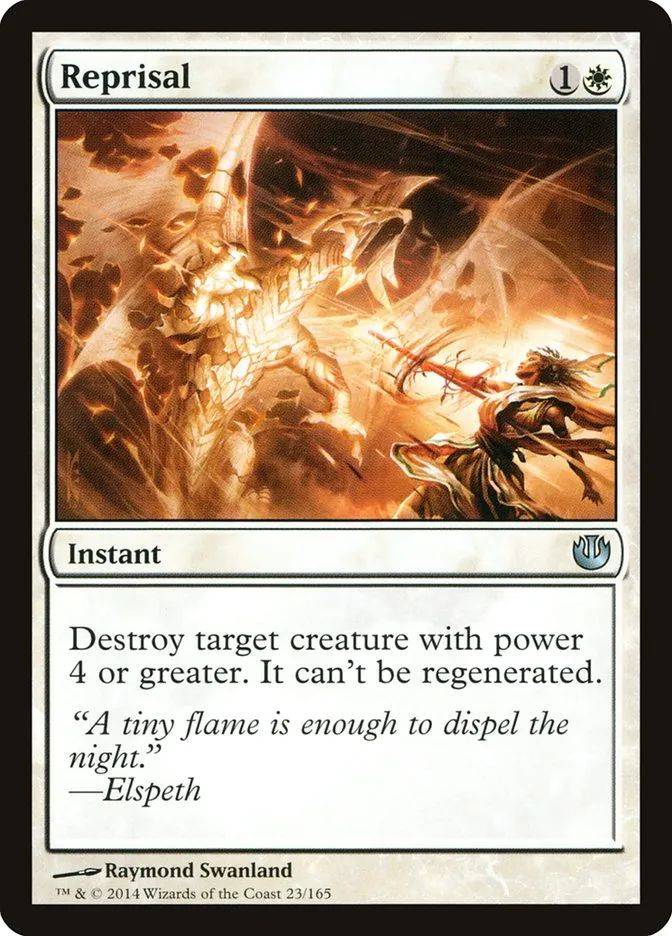 2014 Journey into Nyx Reprisal uncommon #23 unlisted card image