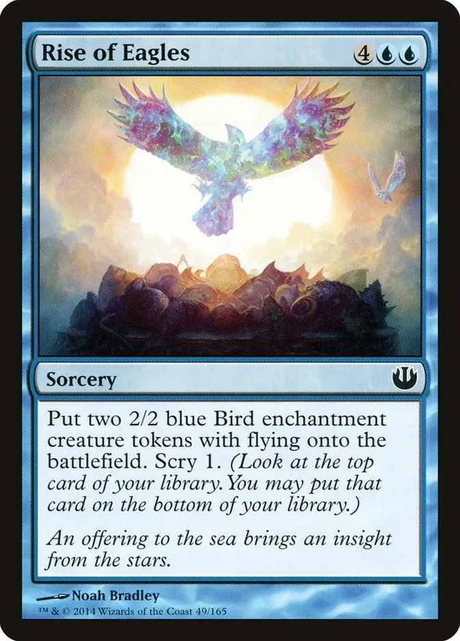 2014 Journey into Nyx Rise of Eagles common #49 unlisted card image
