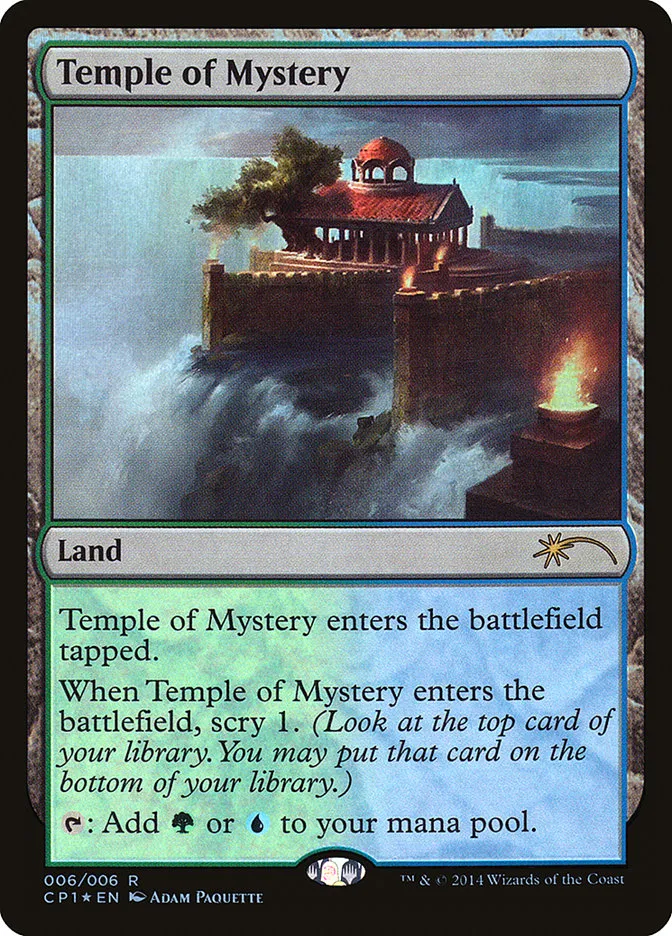 2014 Magic 2015 Clash Pack Temple of Mystery rare #6 unlisted card image