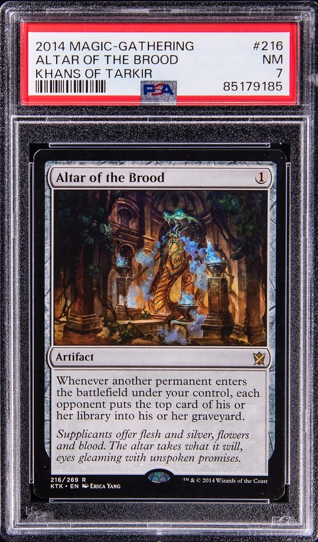 2014 Magic: The Gathering Khans of Tarkir Altar of the Brood #216 card image