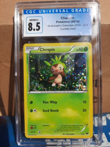 2014 McDonald's Collection 2014 Chespin McDonald's Promo #02/12 McDonald's Promo card image