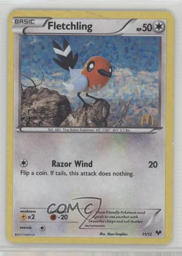 2014 McDonald's Collection 2014 Fletchling McDonald's Promo #11/12 McDonald's Promo card image