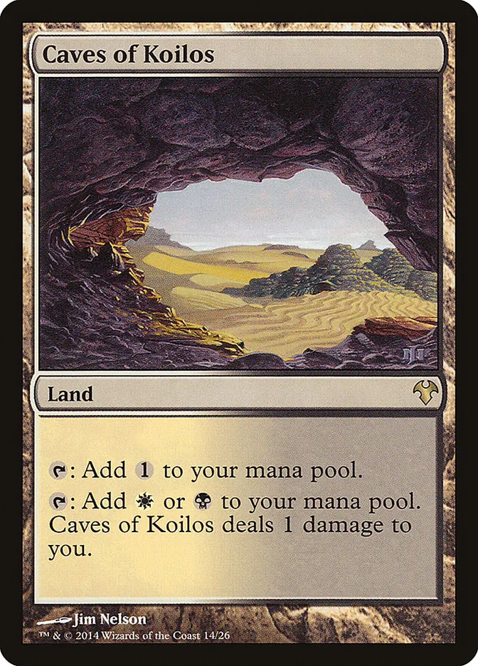 2014 Modern Event Deck 2014 Caves of Koilos rare #14 unlisted card image