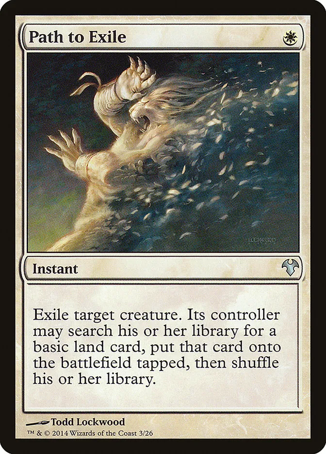 2014 Modern Event Deck 2014 Path to Exile uncommon #3 unlisted card image